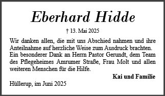 Eberhard Hidde
