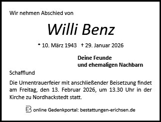 Willi Benz