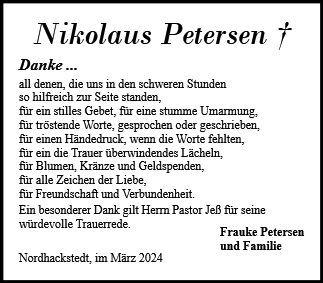 Nikolaus Ferdinand Petersen