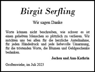 Birgit Serfling
