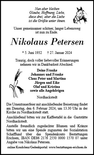 Nikolaus Ferdinand Petersen
