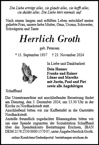 Herrlich Groth