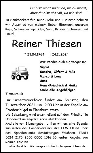 Reiner Thiesen