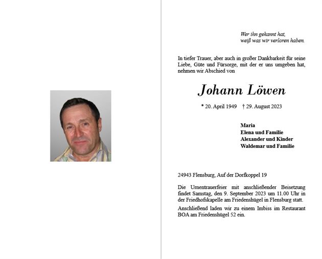 Johann Löwen