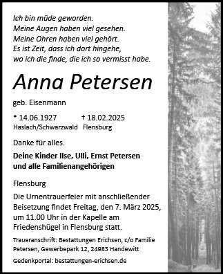 Anna Petersen