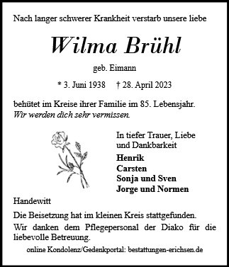 Wilma Brühl