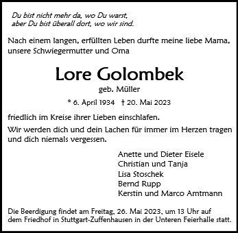 Lore Golombek