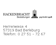 Bestattungen Ralf Hackenbracht e.K