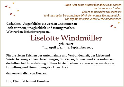 Liselotte Windmüller