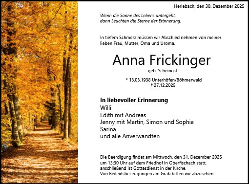 Anna Frickinger