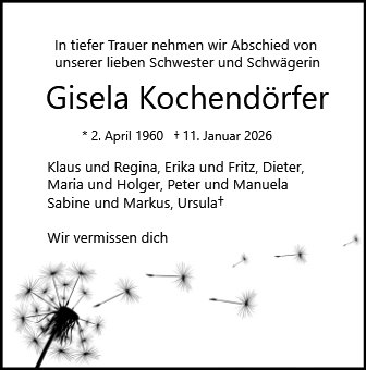 Gisela Kochendörfer
