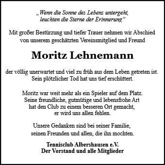 Moritz Lehnemann