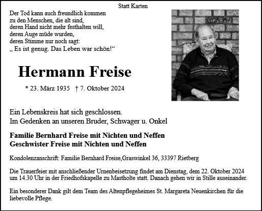 Hermann Freise