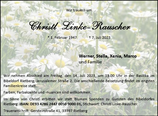 Christl Linke-Rauscher
