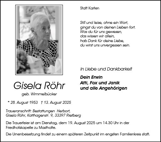 Gisela Röhr