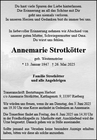 Annemarie Strotkötter