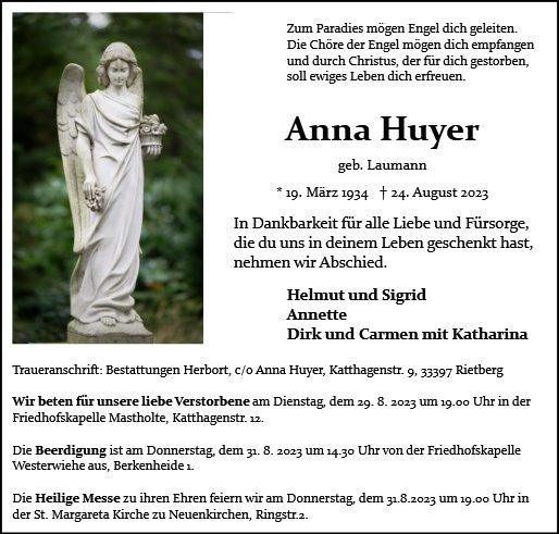 Anna Huyer
