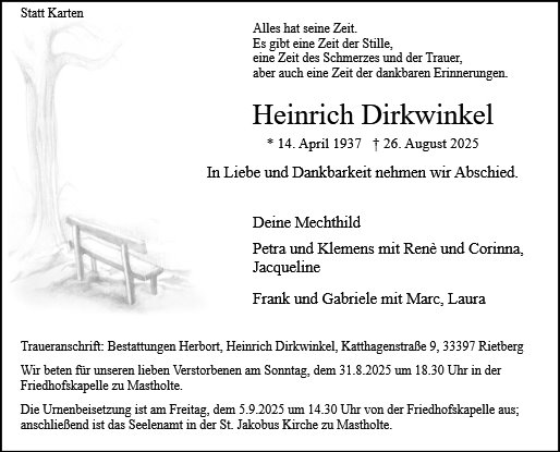 Heinrich Dirkwinkel