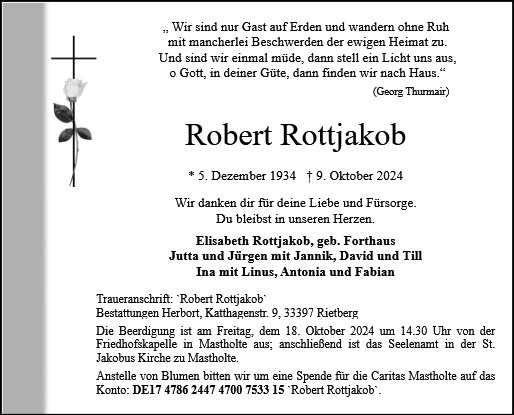 Robert Rottjakob