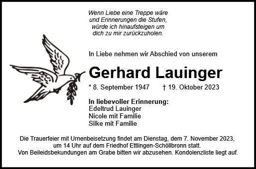 Gerhard Lauinger