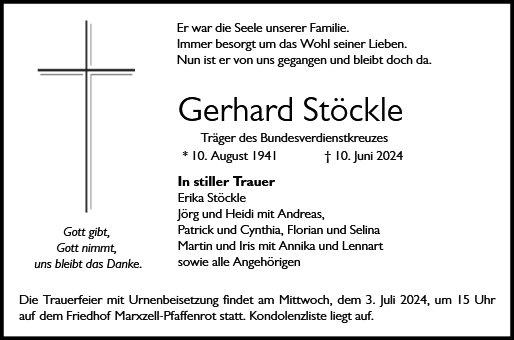 Gerhard Stöckle