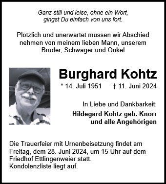 Burghard Kohtz