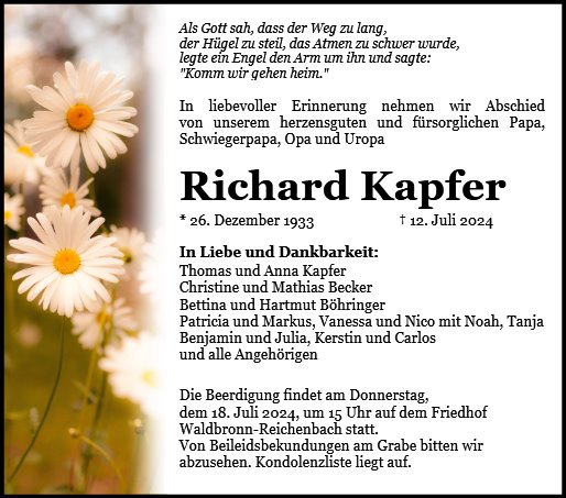 Richard Kapfer