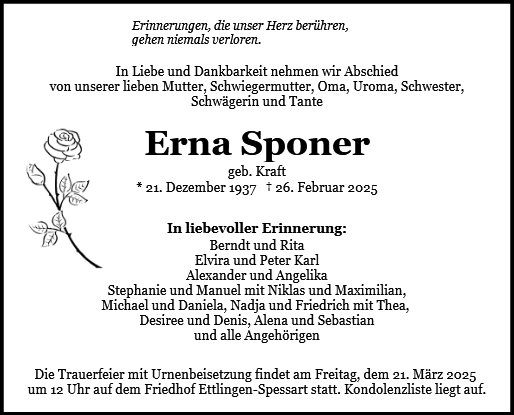 Erna Sponer