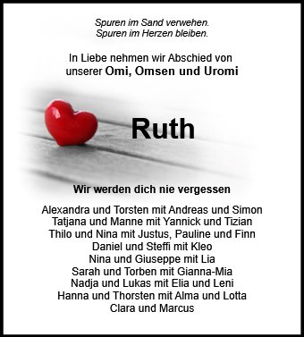 Ruth Horsch