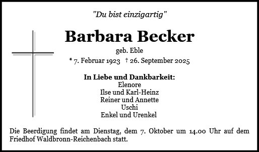 Barbara Becker