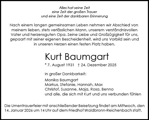 Kurt Baumgart
