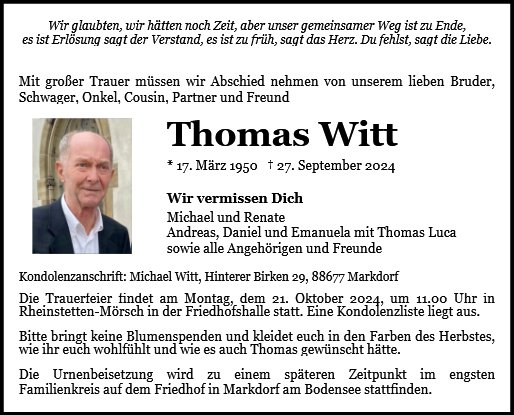 Thomas Witt