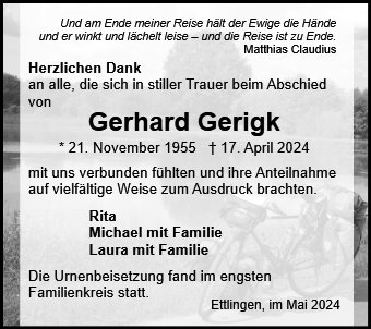 Gerhard Gerigk