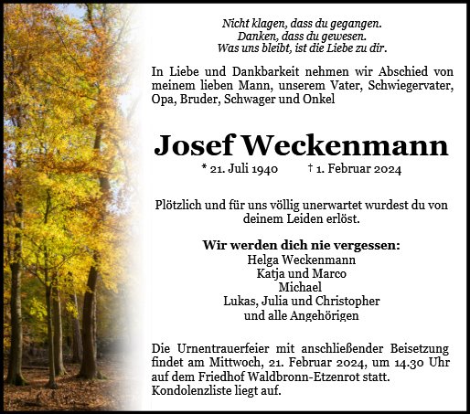 Josef Weckenmann