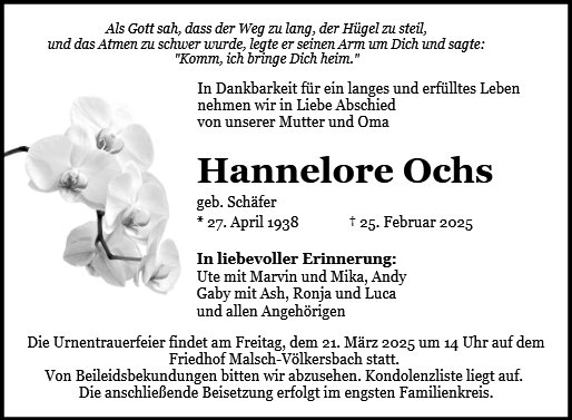 Hannelore Ochs