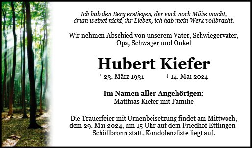 Hubert Kiefer