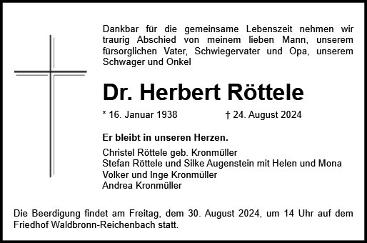 Herbert Röttele