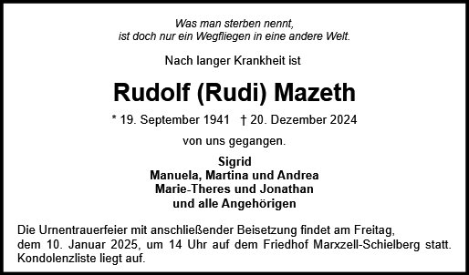 Rudolf Mazeth