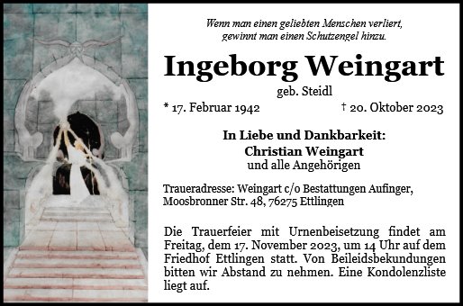 Ingeborg Weingart