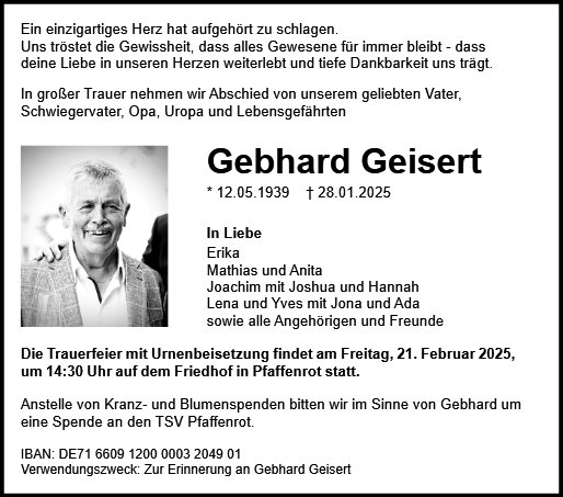 Gebhard Geisert