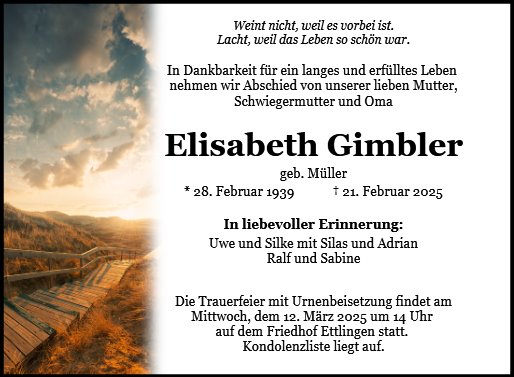 Elisabeth Gimbler