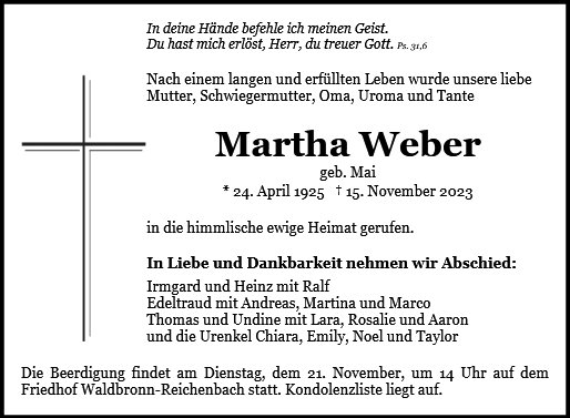 Martha Weber