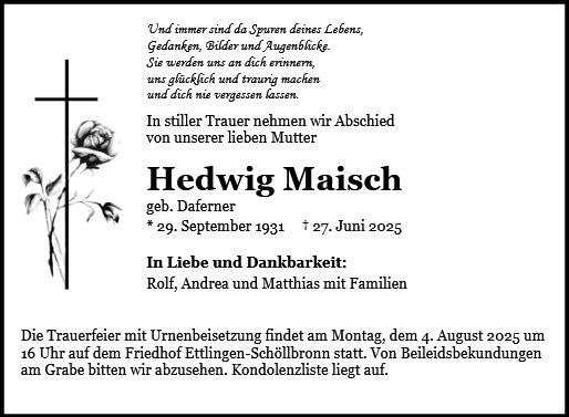 Hedwig Maisch