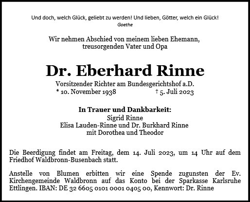 Eberhard Rinne