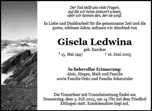 Gisela Ledwina