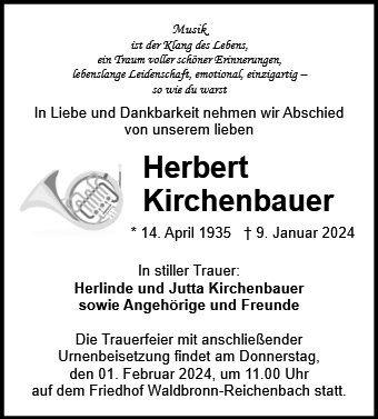 Herbert Kirchenbauer