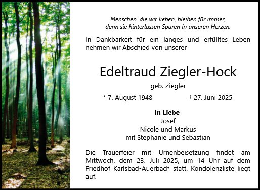 Edeltraud Ziegler-Hock