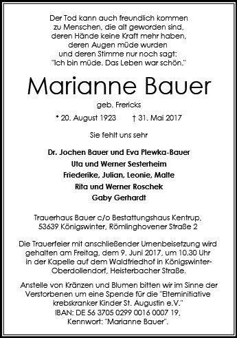 Marianne Bauer