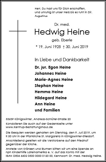 Hedwig Heine
