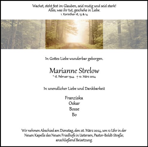 Marianne Strelow